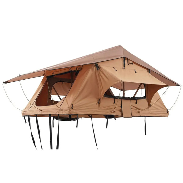 tente de toit souple, tente de toit 4 personnes, tente de toit 5 personnes, tente de toit familiale, tente de toit 190 cm, tente de toit SUV, tente de toit 4x4, tente de toit pick-up, tente de toit camping, tente de toit road trip, tente de toit vanlife, tente de toit souple familiale