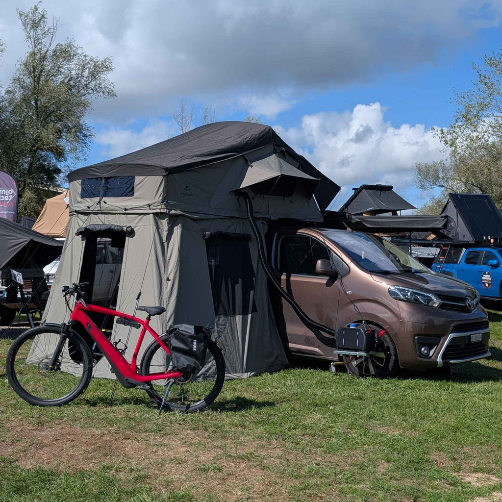 Tente de toit souple 2-3 places (160 cm) Verzasca Woody's Camp
